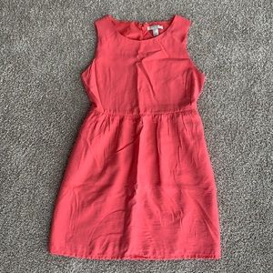 Coral pink dress